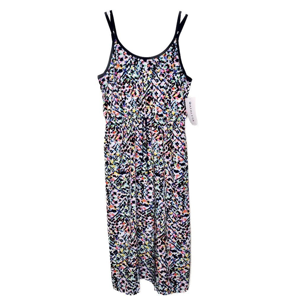 Athleta Sunbeam Easy-Breezy Tie Dye Midi Dress NWT Size M